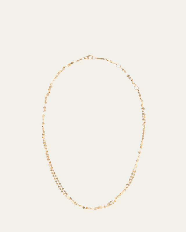 14K Gold Blake Two-Strand Choker Chain Necklace